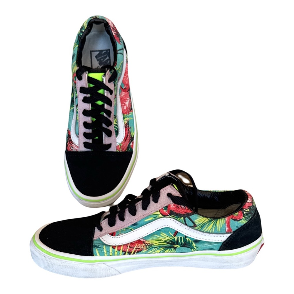 Vans Tropical Print Sneakers 6.5
